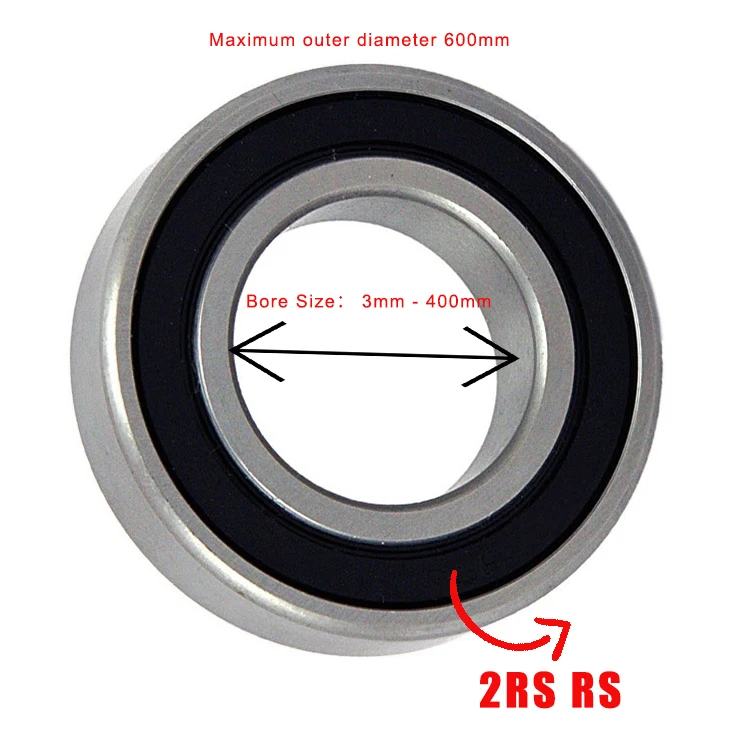 Deep Groove Ball Bearing 6807 ZZ for Low Noise & Long Life
