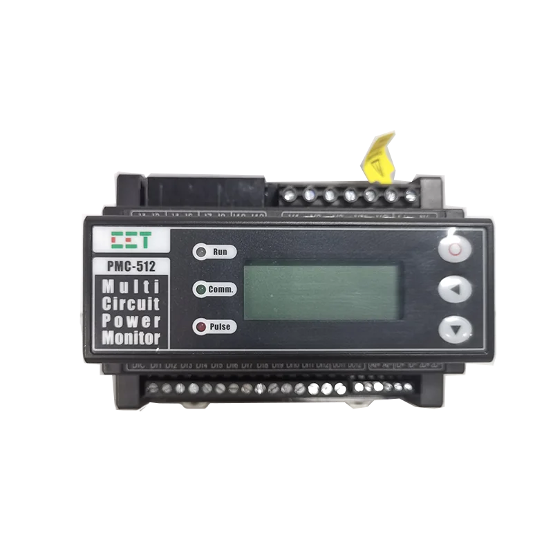 CET PMC-512A 35mm Din Rail 3 Phase Multi Channel Circuits Energy Electric Meter With 2*RS485 Modbus