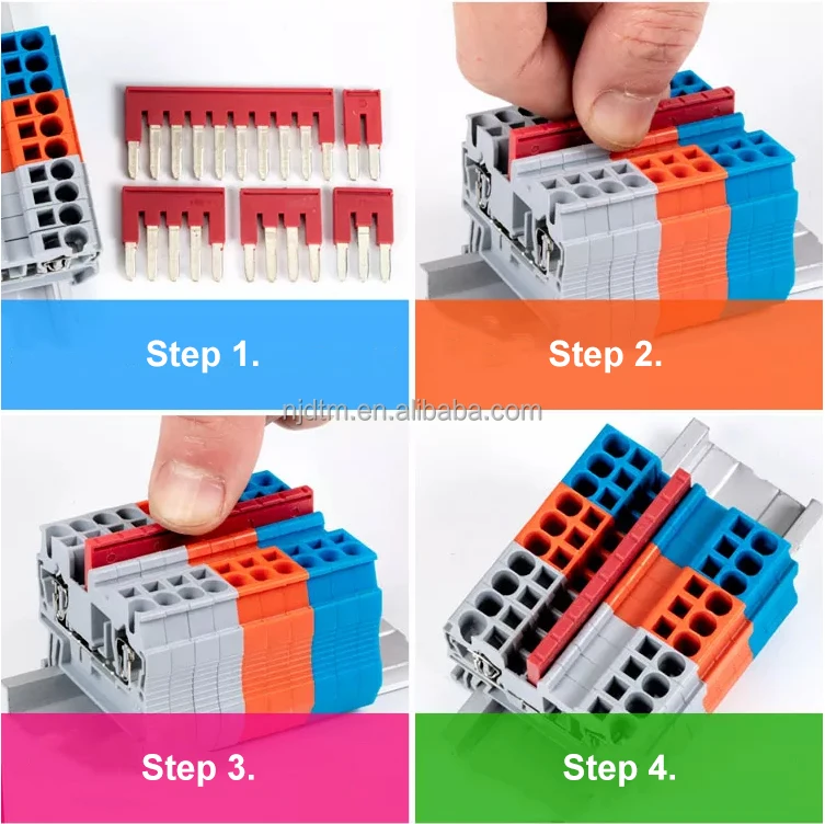 Jual Jumper Plug Bridge Terminal Block PHOENIX CONTACT FBS 10-5 Ori Bkn