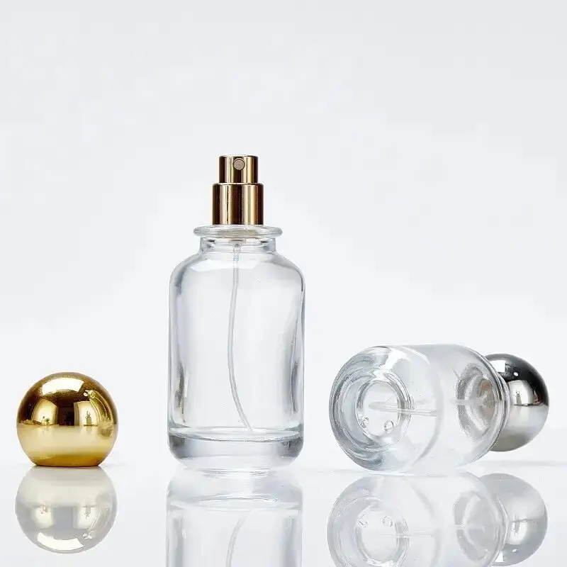 Luxury Reusable Perfume Glass Bottles 30ml, 50ml, 100ml