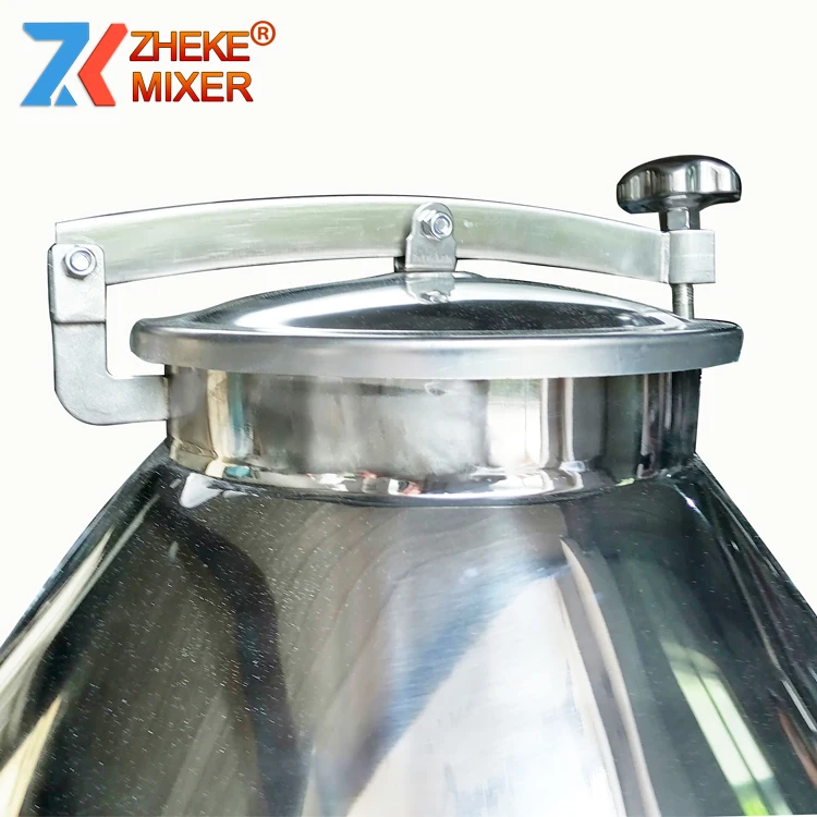 Automatic High Speed Dispersion Blending Mixer Protein Coffee Milk Tea Microelement Fine Powder Mixing Equipment