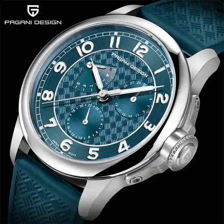 1780 Классические кварцевые часы с силиконовым ремешком