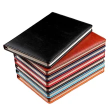 Wholesale Customizable PU Leather Hardcover Planner Agendas Promotional Notebooks Diary Covers with Logo