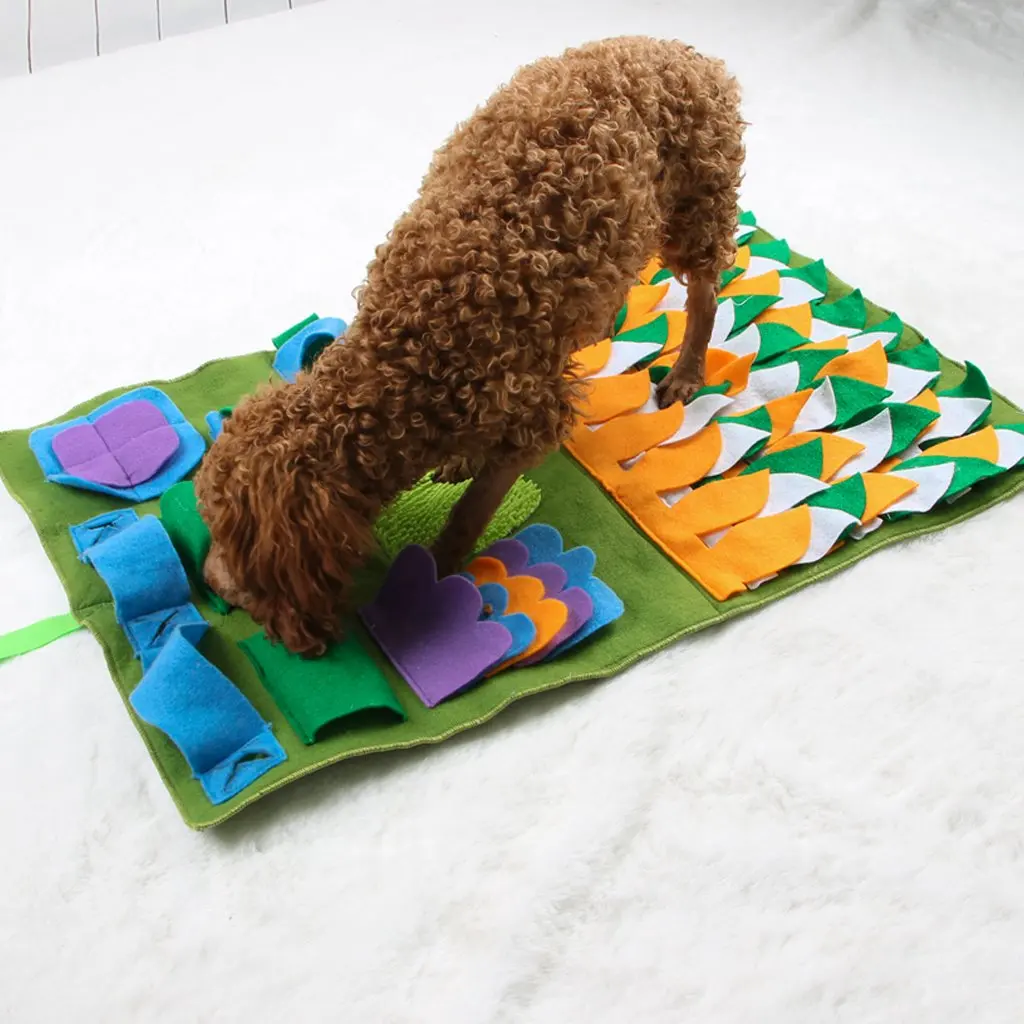 felt snuffle mat