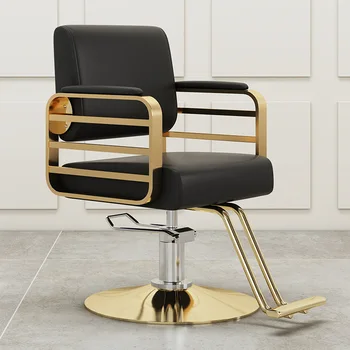 Equipment Modern Barber Chair Luxury Professional Nordic Design Barber Chair Simple Modern Sillon Barbero Commercial Furniture
