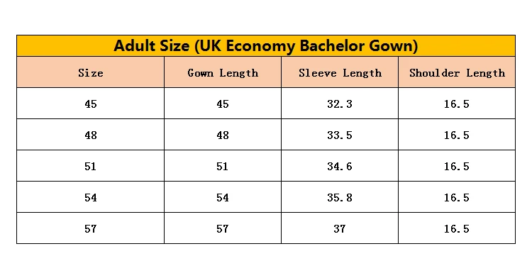 Custom Matte Economy UK Bachelor Graduation Gown with Bat Wing Sleeves manufacture