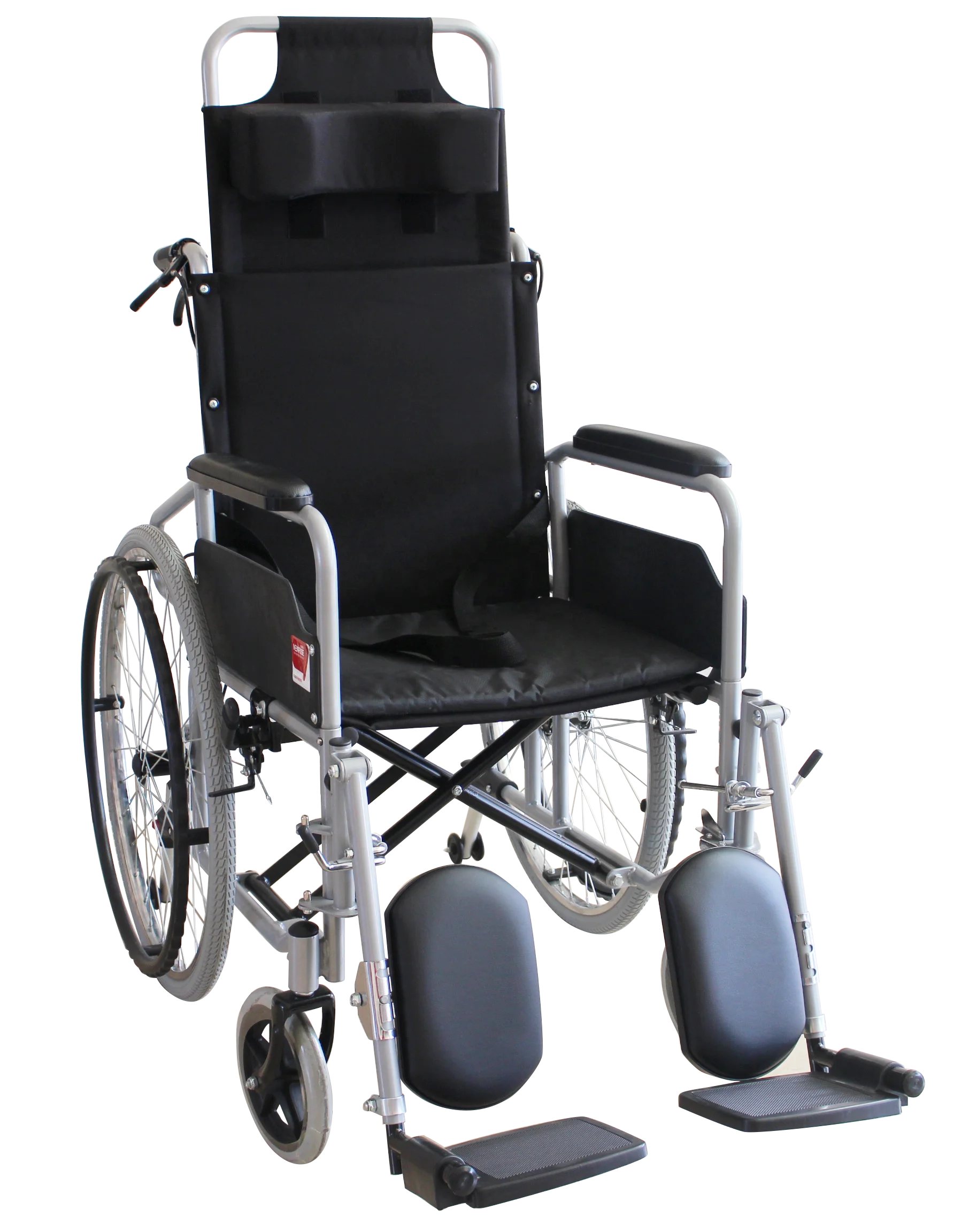 High Quality Deluxe Reclining Wheelchair with Commode Toilet