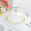 Disque PET transparent en forme de X avec bouchon lune et étoile