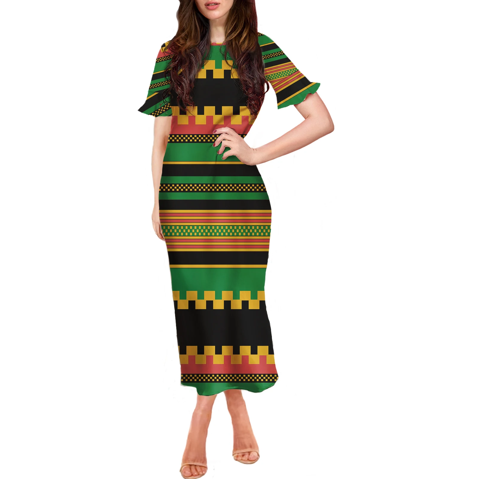 green emerald velvet dress Buy Nigist Habesha Dress