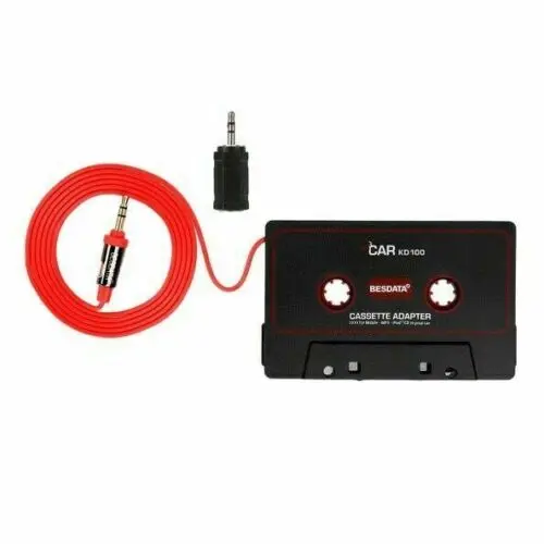 Car Cassette MP3 MP4 Player CD iPod iPhone 3.5mm AUX Audio Adapter Car Cassette Player Player to Mp3