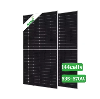 Wholesale Price Jinko Tiger pro N Type Solar Panel 555W 570W  Home Use Power Solar Panels With High Efficiency for Residential