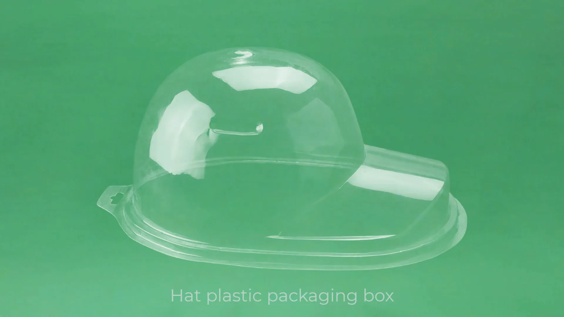 Plastic Hat Case Cheap Wholesale Hat Packing Plastic Box Hats Clamshell