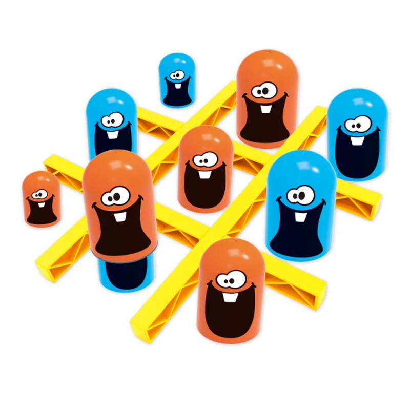 Tic Tac Toe Big Eat Small – Interaktives Brettspiel Für 2 Spieler, Familie, Kinder Ab 6 Jahren