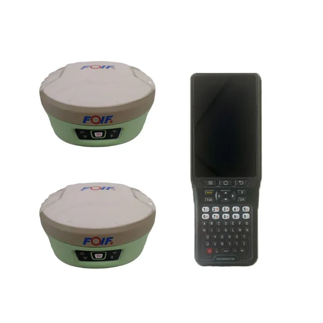 Foif A90 Land Survey Gnss Receiver Gnss Rtk Base and Rover Dual Frequency Differential GPS With IMU Function