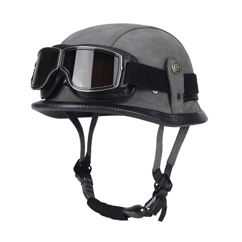 Retro Funky Patterns Open Face Wireless Motorcycle Helmet XL and 3XL Sizes with Funky Walkie Talkie Condition New