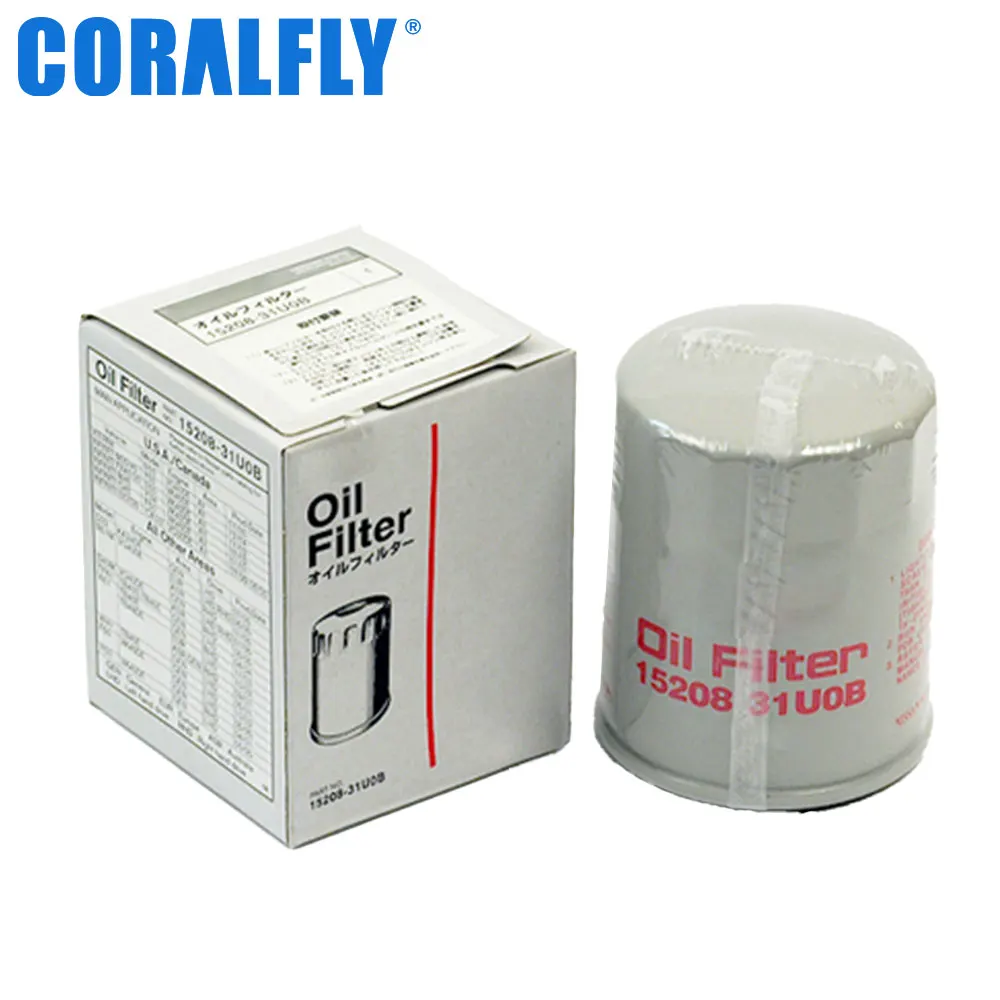 Oil Filter Wholesale Auto Car Parts Filters 1520831u00 15208 31u00 For Nissan Oem Oil Filter