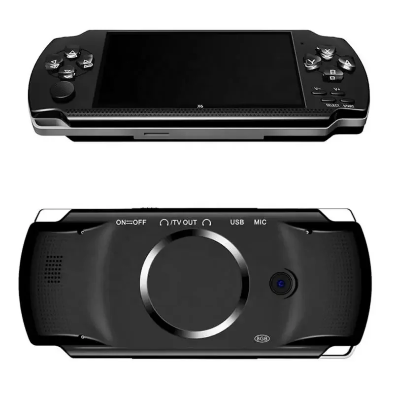 Bewinner X6 Console de jeu portable, rétro, plus de 10 000 jeux, avec écran IPS de 3,5 et double joystick, prise en charge pour connecter une télévision, noire Bewinner X6 Console de jeu portable, rétro, plus de 10 000 jeux, avec écran IPS de 3,5 et double joystick, prise en charge pour connecter une télévision, noire