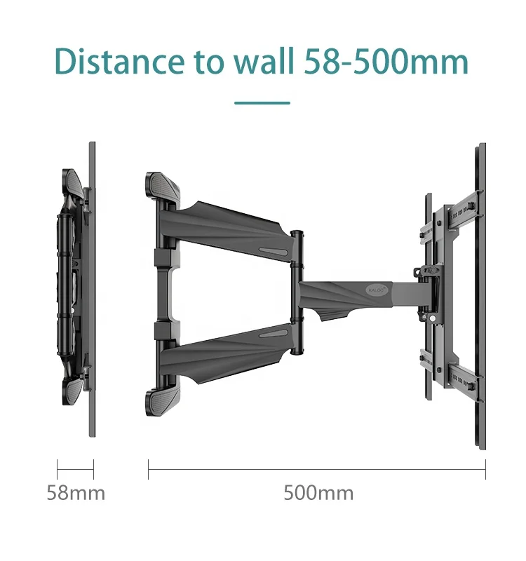 テレビ KALOC model H8 KALOC H8 TV Wall Mount - Full Motion TV Bracket Stand