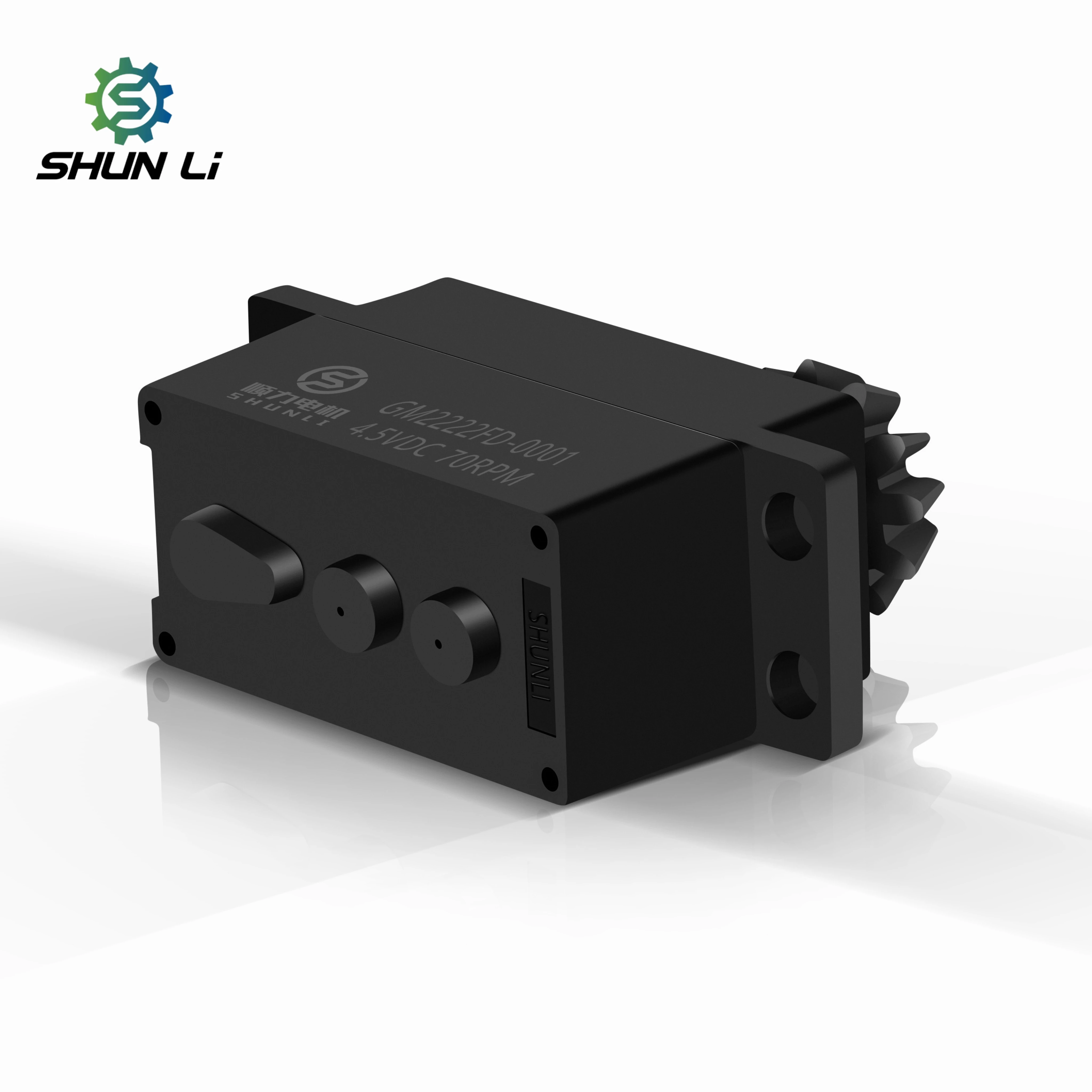 Shunli Custom 3v 6v Mini Small Dc Gear Motor 30Rpm 40Rpm 60Rpm Totally Enclosed Dirp Proof Smart Lock Motor