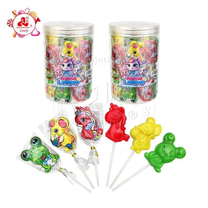 animal lollipop