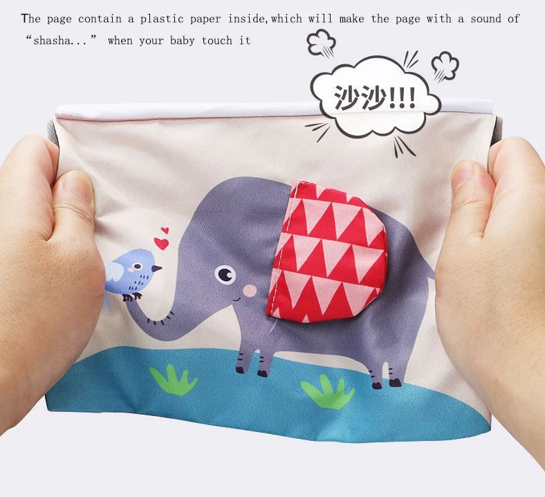 Мягкие сенсорные игрушки для новорожденных