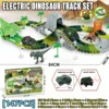 [147 PCS] Electric Dinosaur Track - 22A