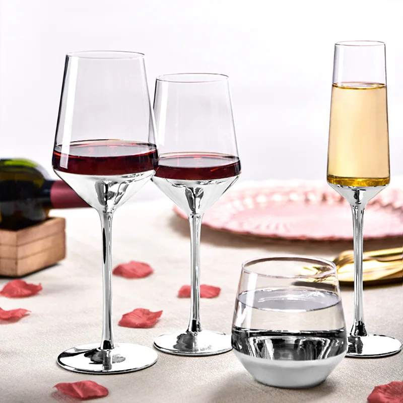 Wholesale Glass Cup Creative Champagne Glasses Cocktail Glasses Wine