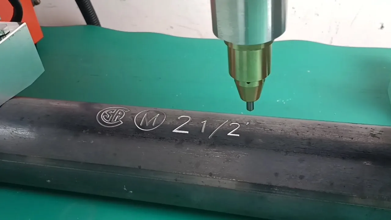 Easy-to-Operate DOT Peen Metal Engraving Machine VIN Number Marking Car Motorcycle Parts Core Motor Engine for Auto Bodywork