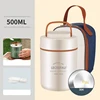 Borsa termica bianca con rivestimento 304