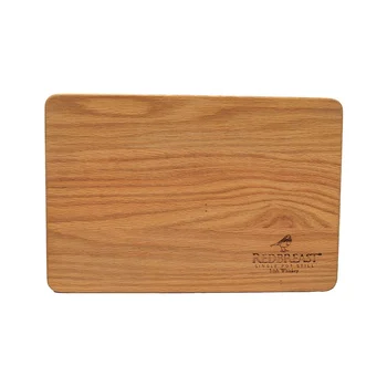 Factory Supplier Rectangle Serving Board Oak Wood Chopping Board Wooden Cheese Cutting Board