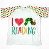 Hungry Caterpillar Colorful Dot Kids Short Sleeve Tee