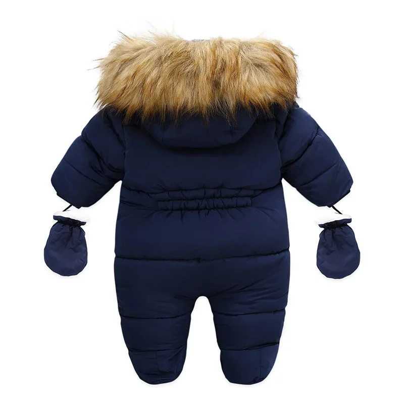 Wholesale Oem Baby Newborn Snowsuit Snow Wear Coats Infant Warm Romper ...