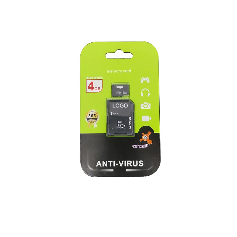 Stable quality real capacity 256GB to 2GB micro memory card TF SD cards for mobile phones, camera, etc.