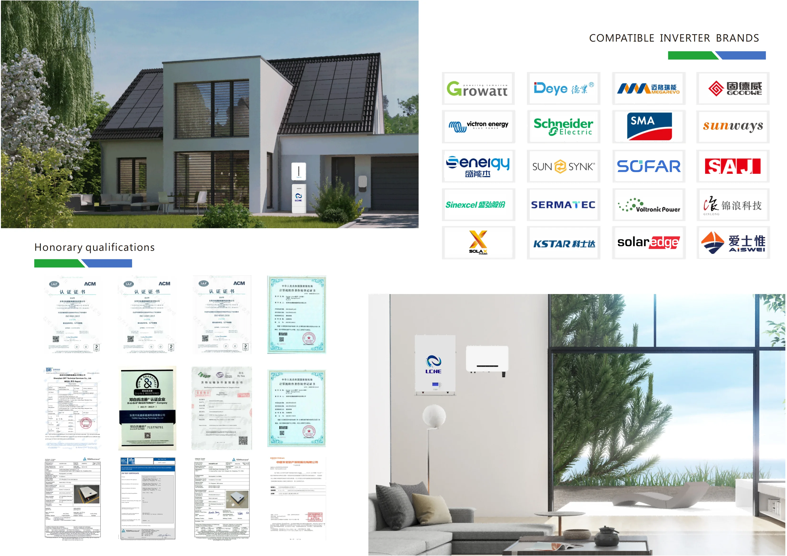 High Voltage Stackable LiFePO4 Battery Cabinet with CAN Communication All-In-One System