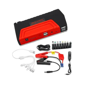 68800mah 12v Multifunctional Laptop Car Power Bank Battery Charger Booster Battery Pack Portable Emergency Car Jump Starter Pack