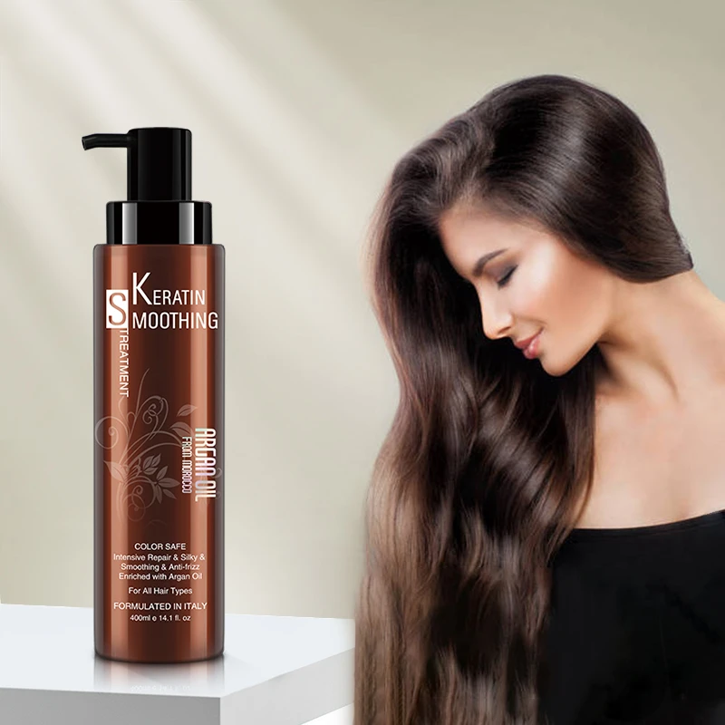 OEM/ODM Smoothing Brazilian Silk Protein Straightening Keratin Professional  Hair Treatment