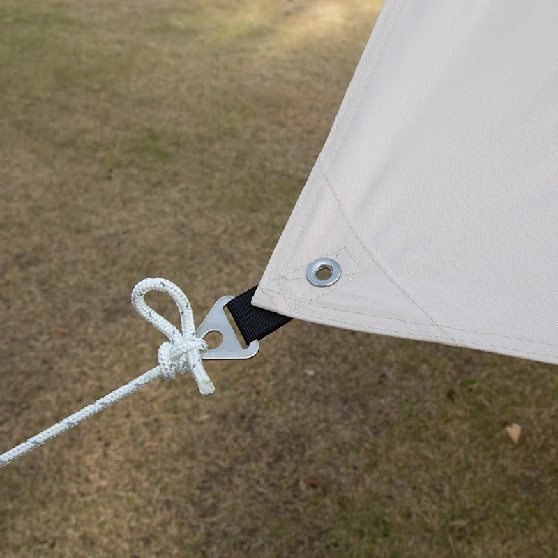 Glamping Luxury Outdoor Retractable Large Portable Folding Awning Cotton Canvas Sun Shelter Tent