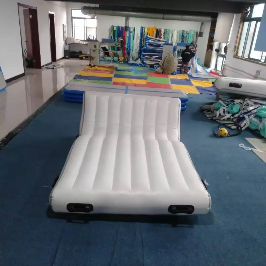 6 Person Inflatable Floating Platforms Fun Island Sofa Party Boat With Seats