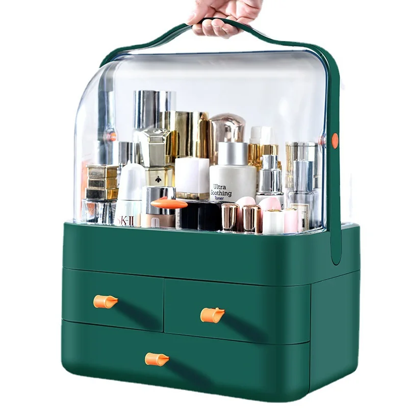 Plastics Storage Cabinet Drawers Multifunctional Makeup Desktop Plastic Cosmetic Acrylic Organizer Box