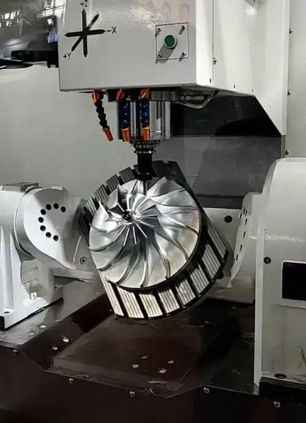 Factory Price Aluminum Anodized Sandblasted Machining Free Energy Generator Flywheel Machine Railway Forged Parts