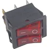 KCD3-2 Brand New 6-Pin Rocker Double Switch