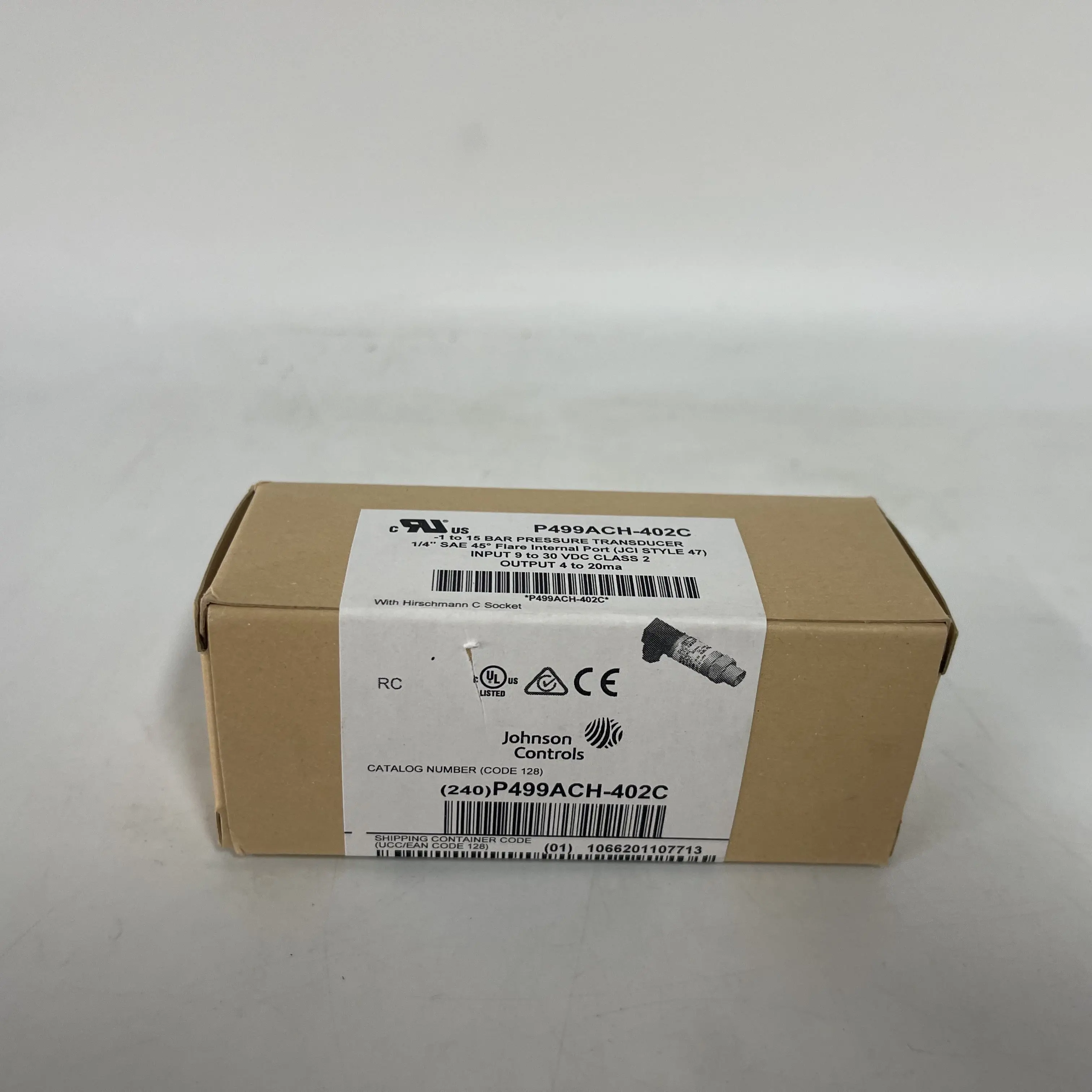 Johnson Controls Pressure Transducer P499ACH-402C