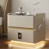 Luz inteligente con sensor de movimiento color caqui, altavoz Bluetooth USB y cerradura.