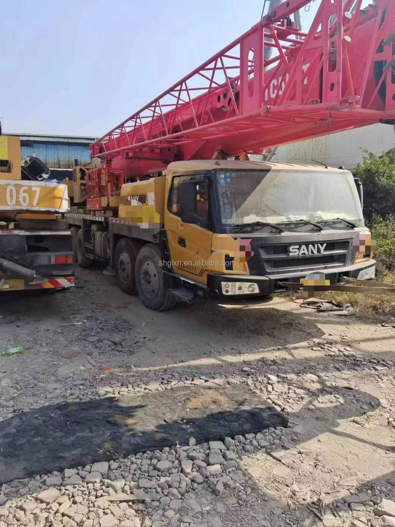 Original China Sany STC500 50t Second Hand Truck Cranes Power Saving
