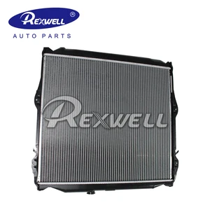 Long-lasting Build Engine Cooling Radiator 16400-5B420 for Toyota Land Cruiser Prado Hilux Aluminum Water Tank 1Year Warranty