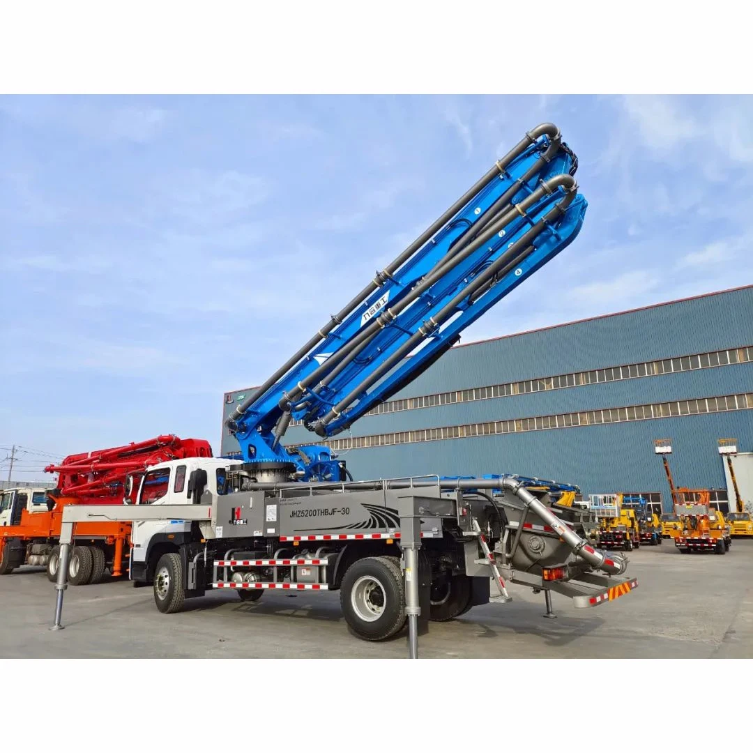 High Efficiency 30m Concrete Pump - 80m3/h Boom Pump