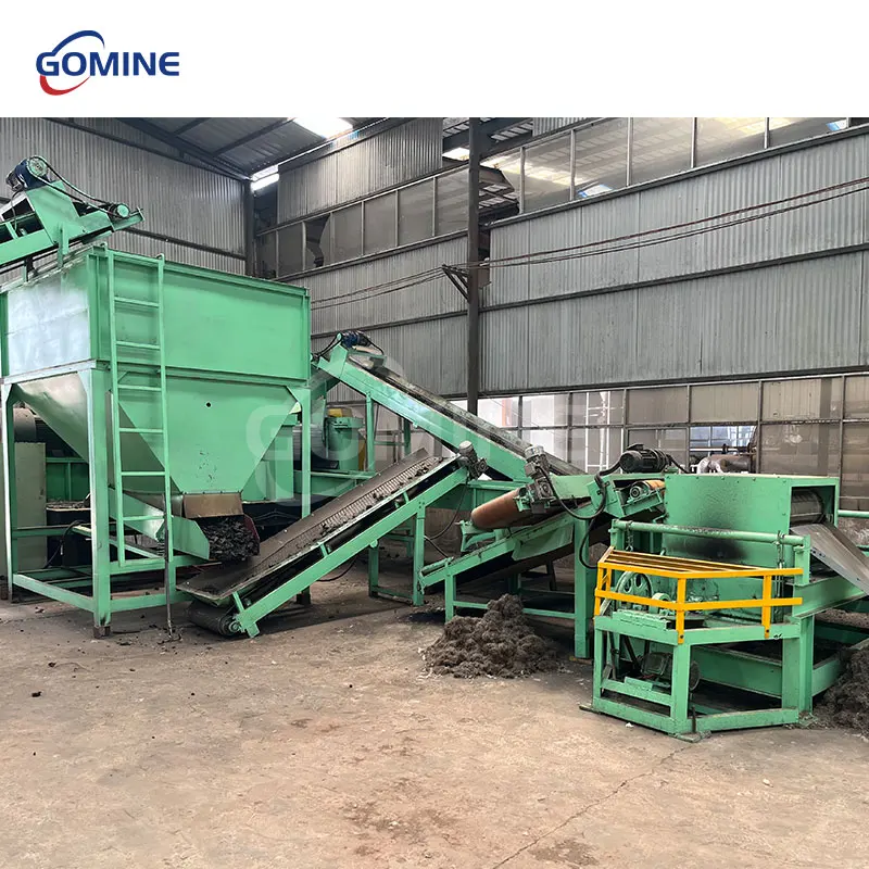 Tire Recycling Machine Full Automatic Tire Rubber Powder Line for Black Rubber Granules