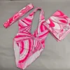 Bikini rosa (bufanda+pañuelo)