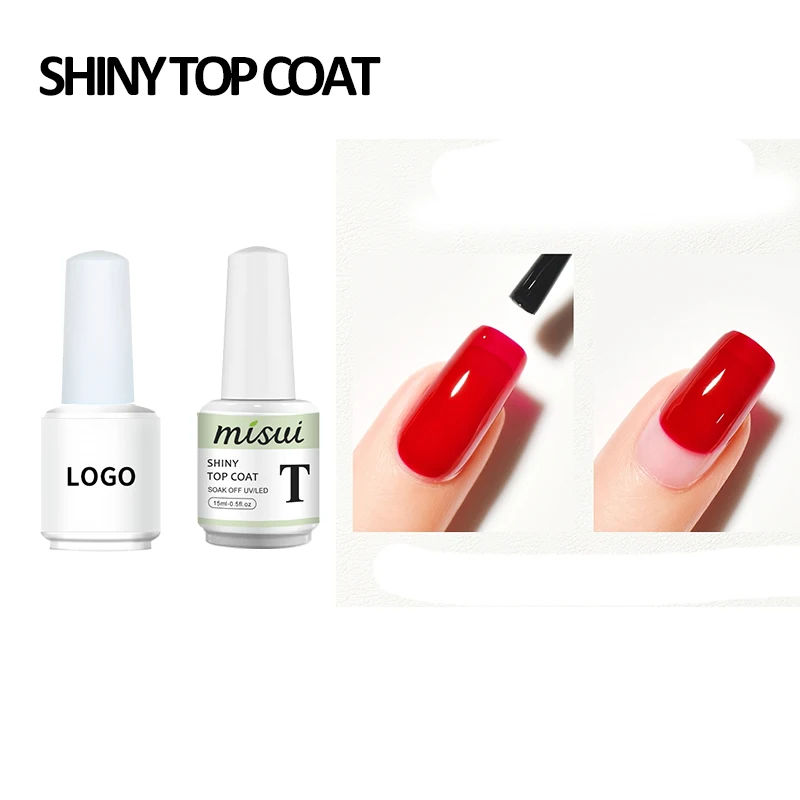 Новое поступление высокое качество базовое и верхнее покрытие без пятен желтые кристаллы протирания УФ-гель прозрачный лак для ногтей