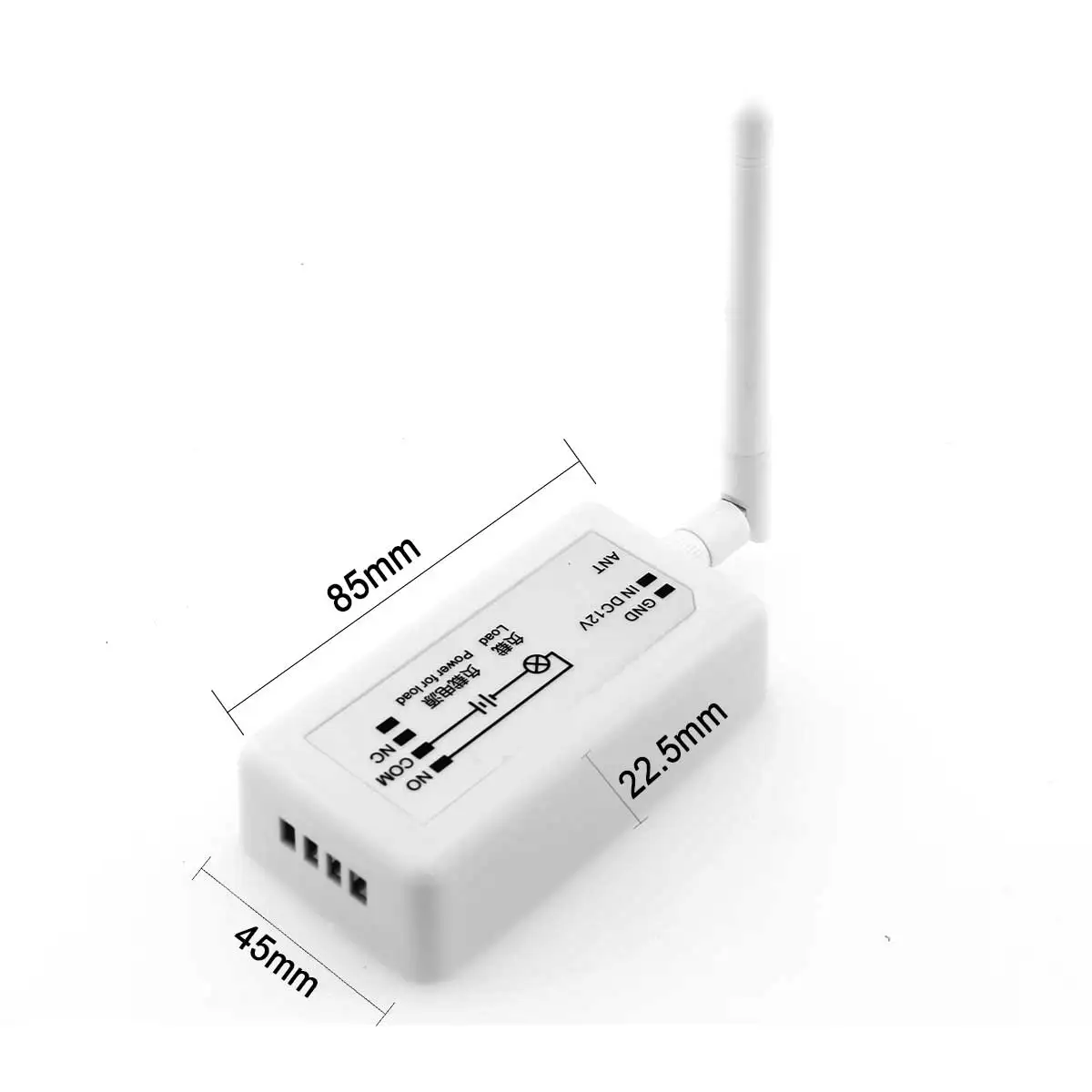 Hot Sale 5Km Long Range Controller Dc12V Lora Control Switch Wireless 1 Channel Receiver  for Industrial Control